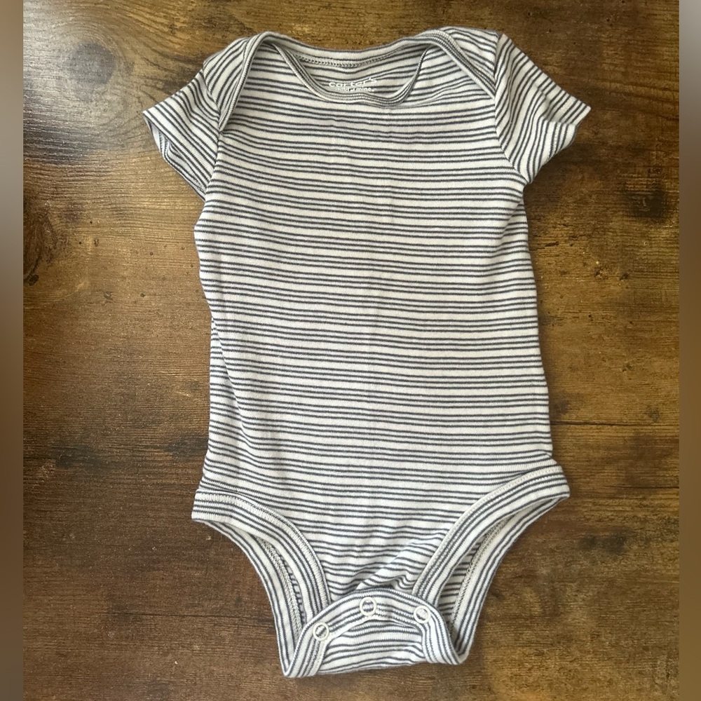 Striped Baby One Piece